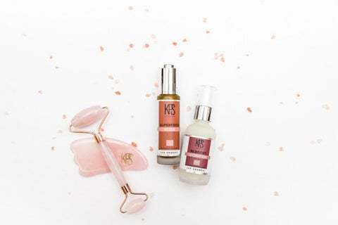 Rose Quartz + Gua Sha = Facial Rejuvenation