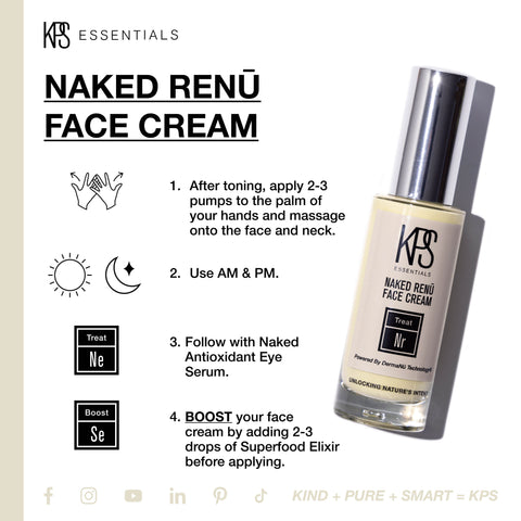 Naked Renū Face Cream