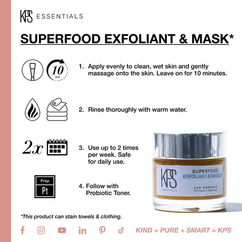 Superfood Exfoliant & Mask