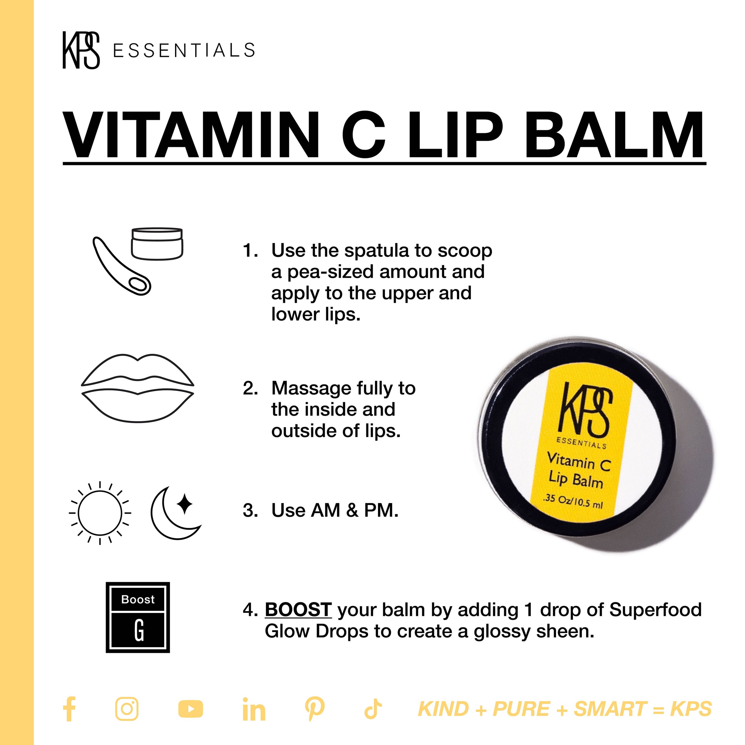 Vitamin C Lip Balm Kindness Powered Skincare