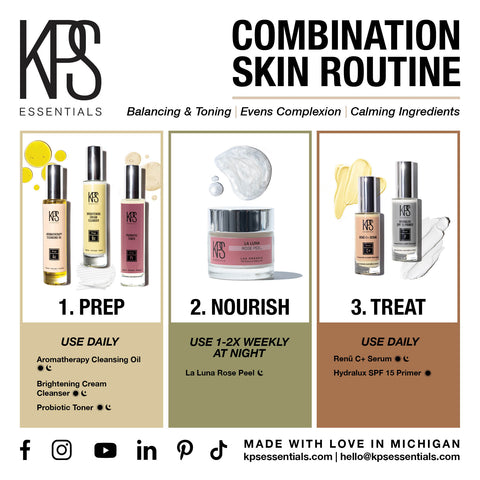 Combination Skin Routine