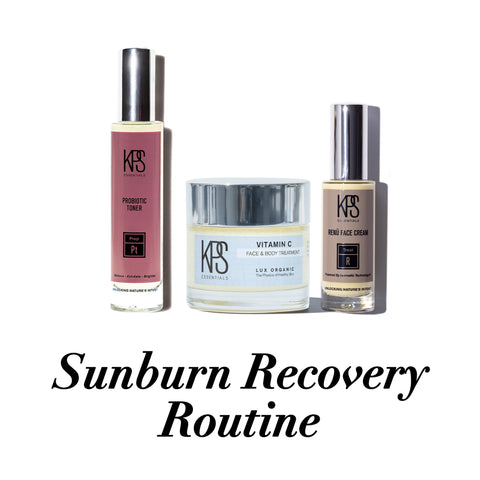 Sunburn Recovery Routine